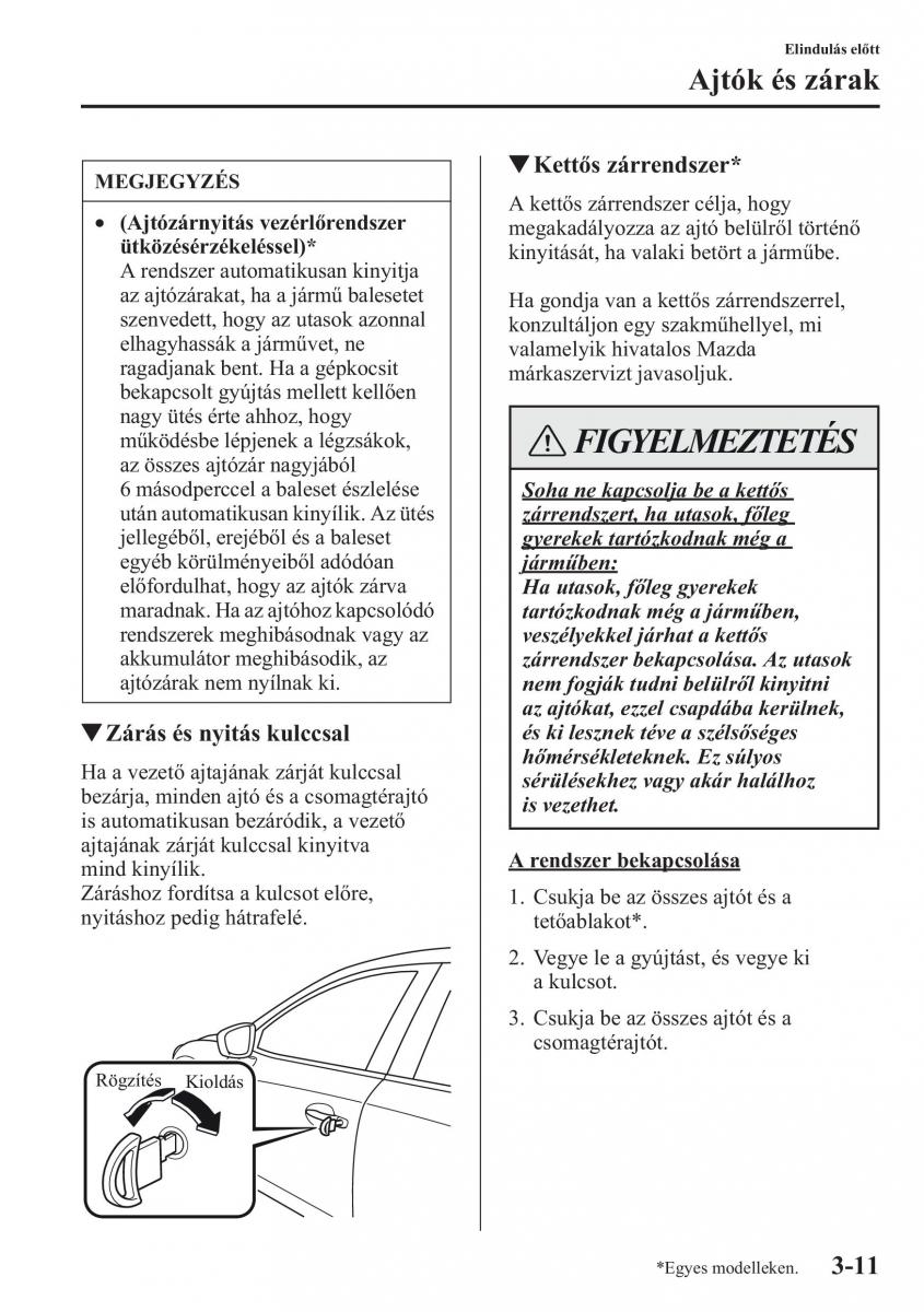 Mazda CX 5 Kezelesi utmutato / page 84