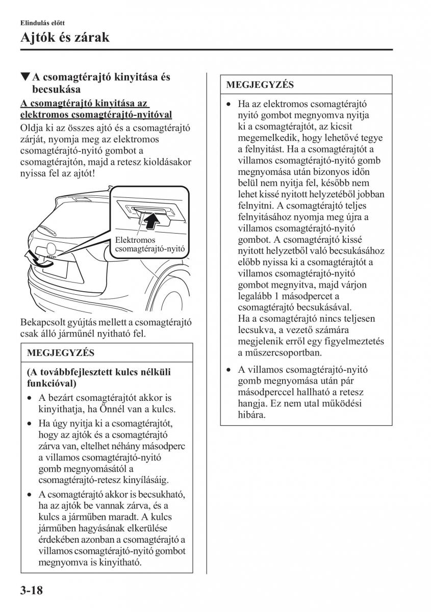 Mazda CX 5 Kezelesi utmutato / page 91