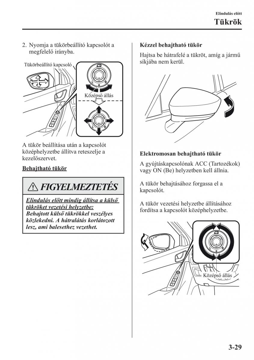 Mazda CX 5 Kezelesi utmutato / page 102