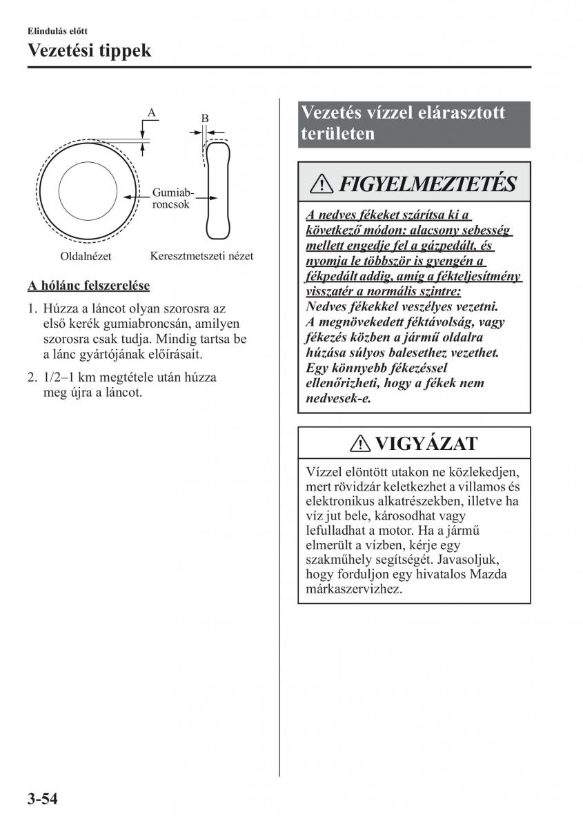 Mazda CX 5 Kezelesi utmutato / page 127