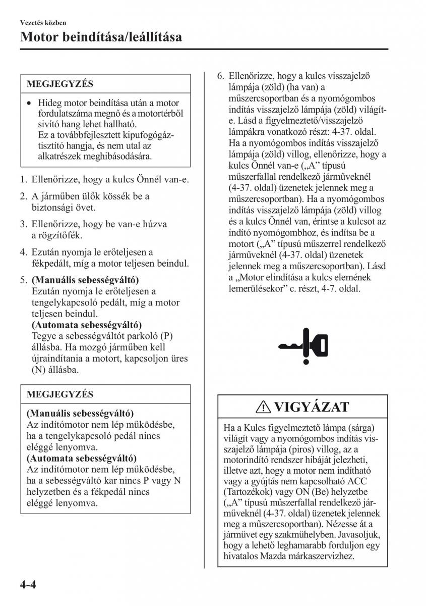 Mazda CX 5 Kezelesi utmutato / page 141