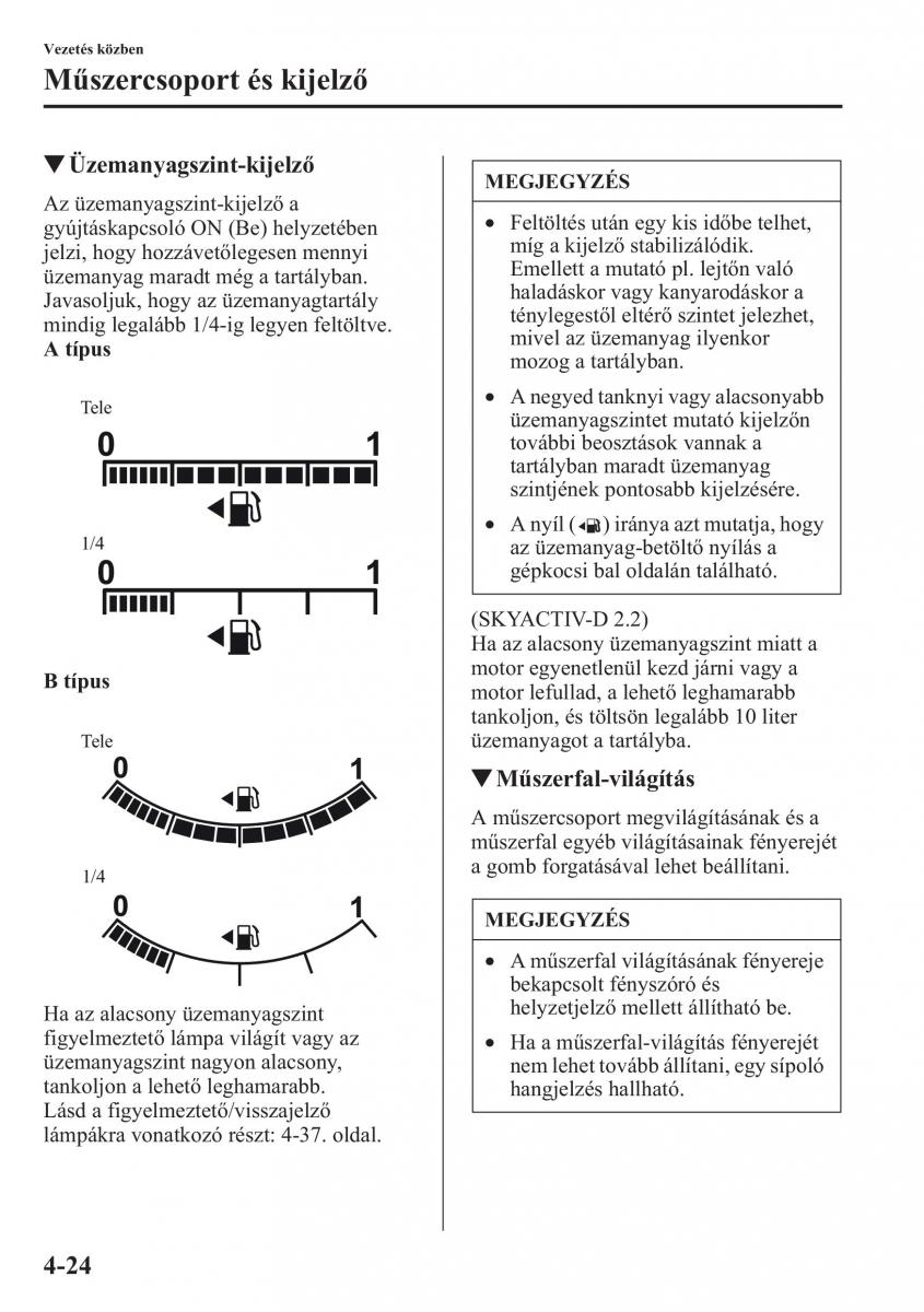 Mazda CX 5 Kezelesi utmutato / page 161