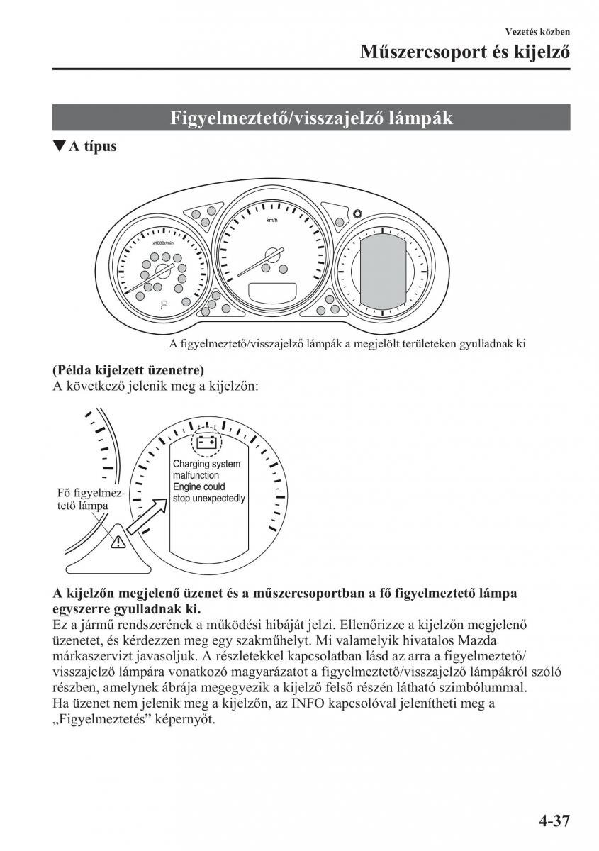 Mazda CX 5 Kezelesi utmutato / page 174