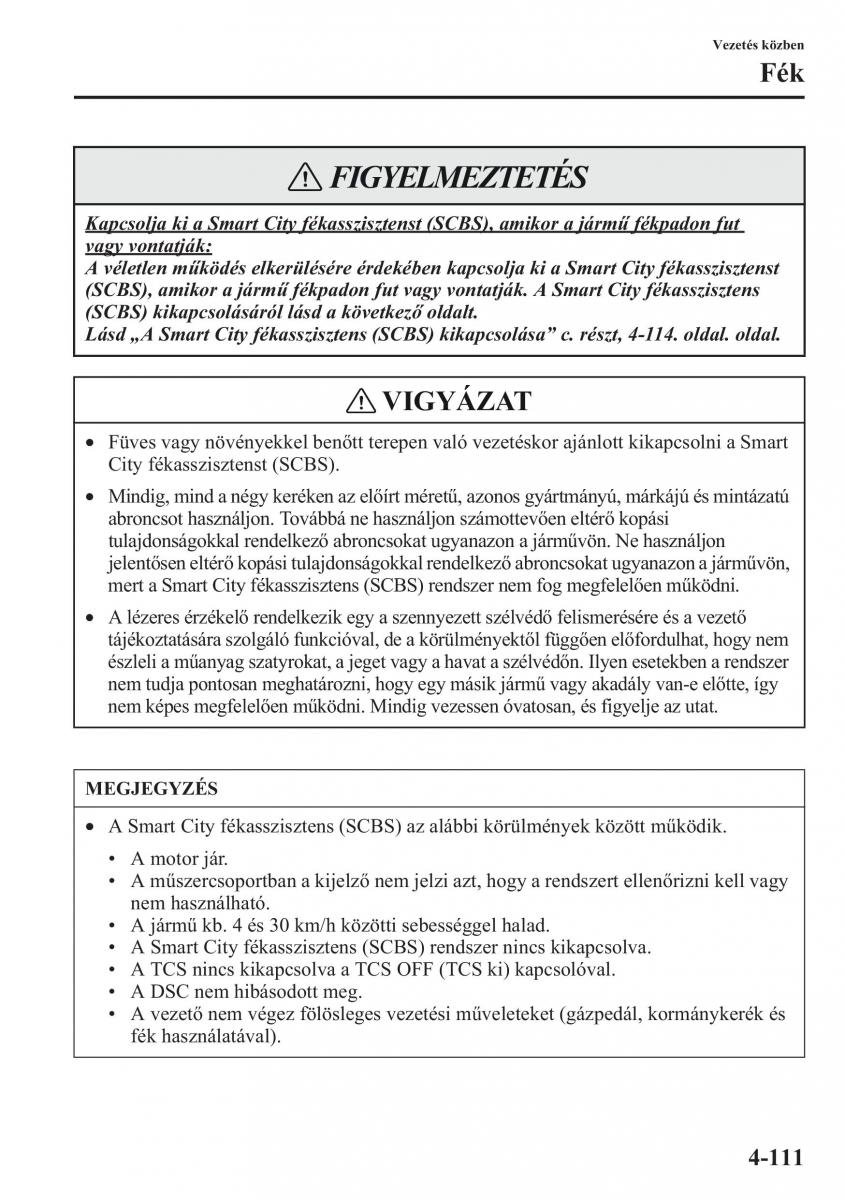 Mazda CX 5 Kezelesi utmutato / page 248