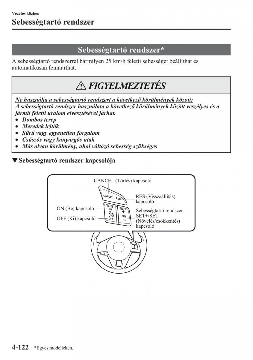 Mazda CX 5 Kezelesi utmutato / page 259