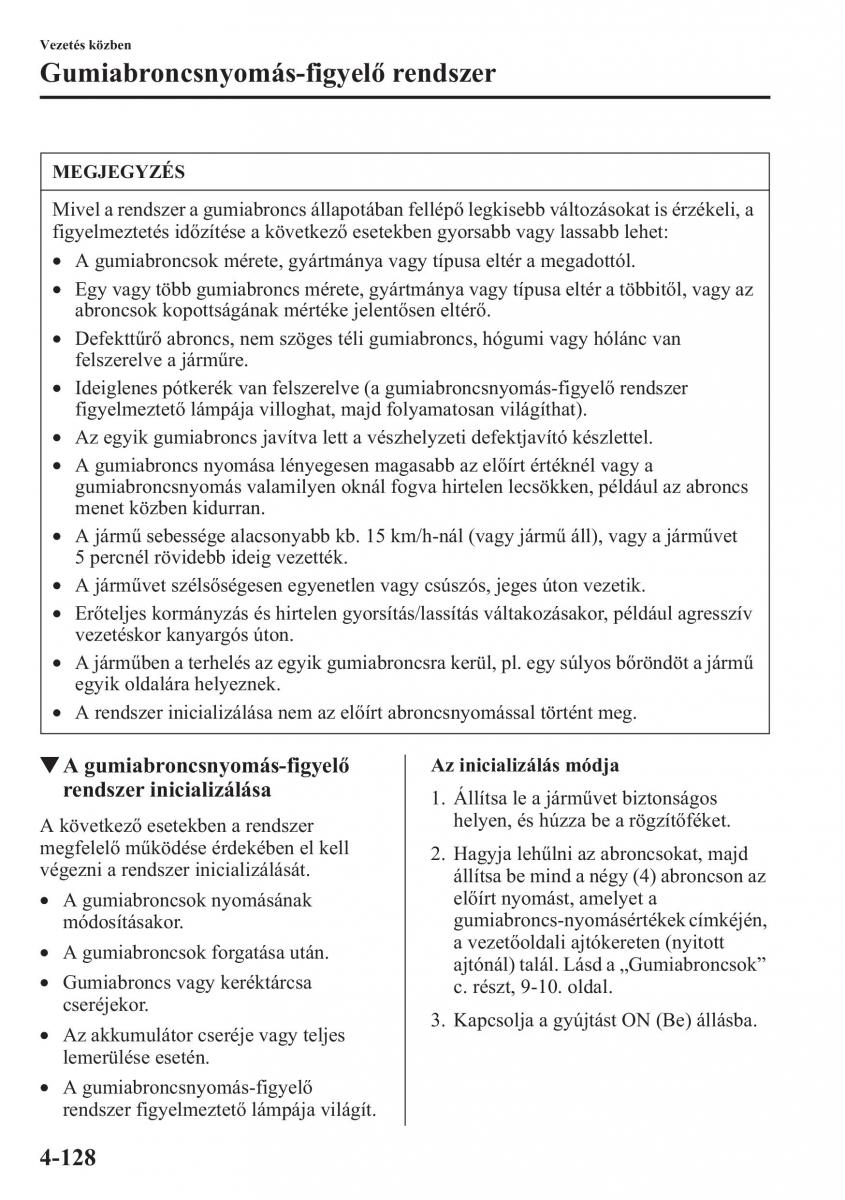 Mazda CX 5 Kezelesi utmutato / page 265