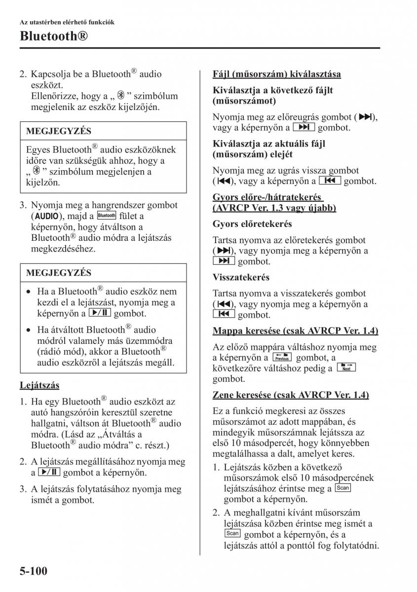 Mazda CX 5 Kezelesi utmutato / page 407