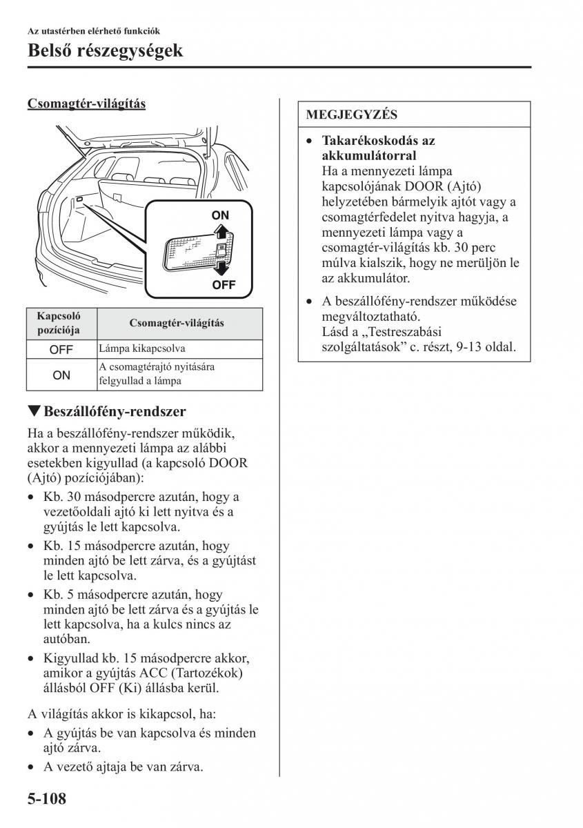 Mazda CX 5 Kezelesi utmutato / page 415