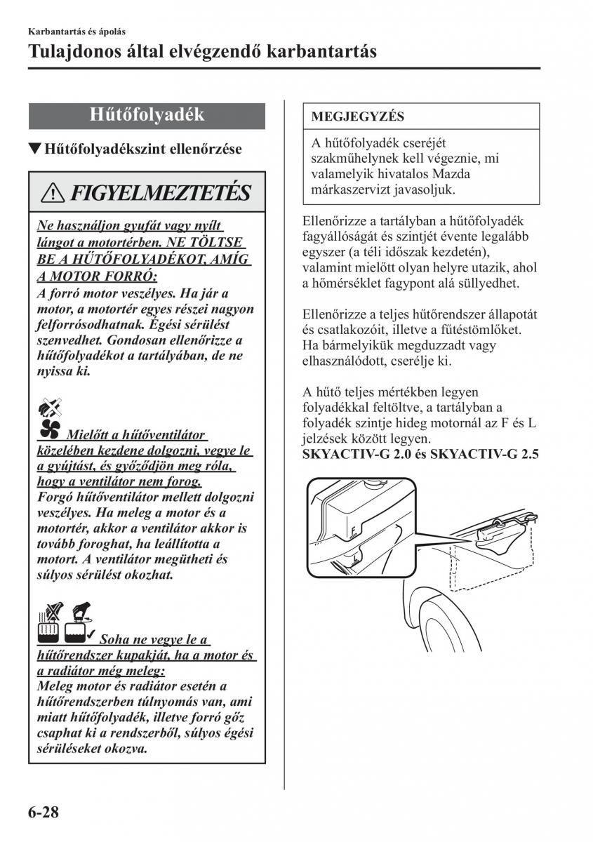 Mazda CX 5 Kezelesi utmutato / page 453