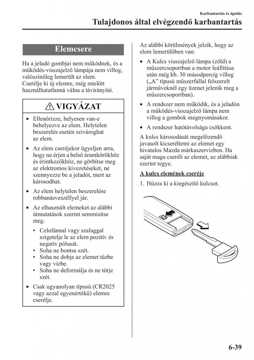 Mazda CX 5 Kezelesi utmutato / page 464