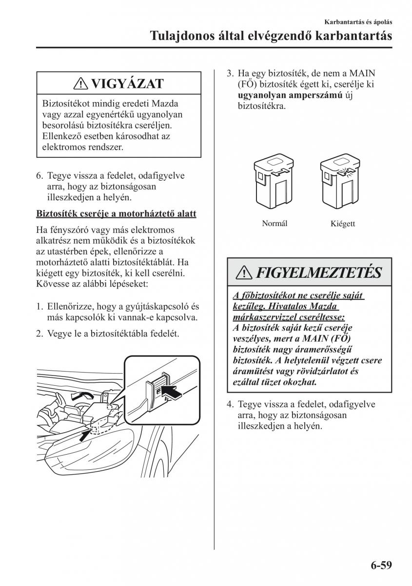 Mazda CX 5 Kezelesi utmutato / page 484