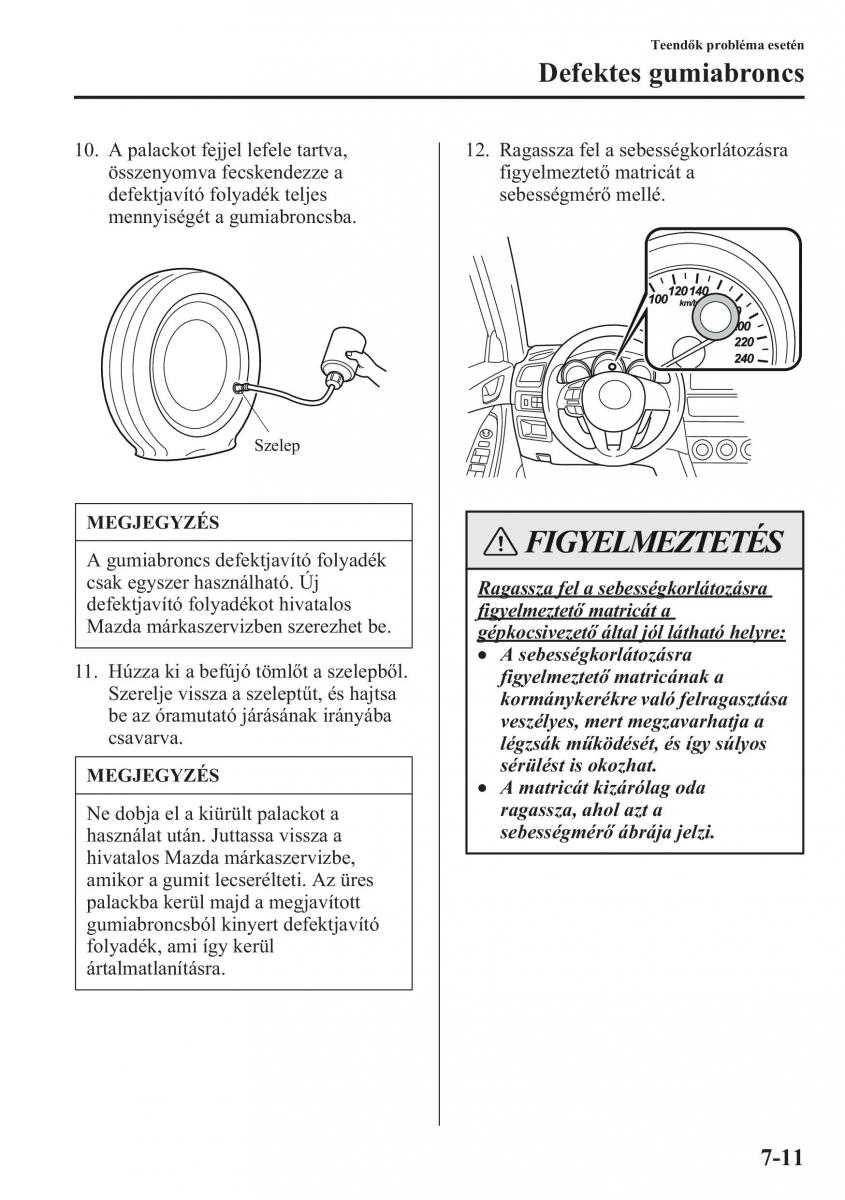 Mazda CX 5 Kezelesi utmutato / page 508