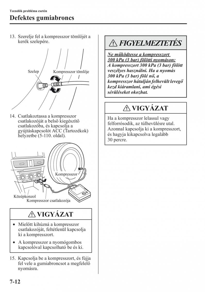 Mazda CX 5 Kezelesi utmutato / page 509