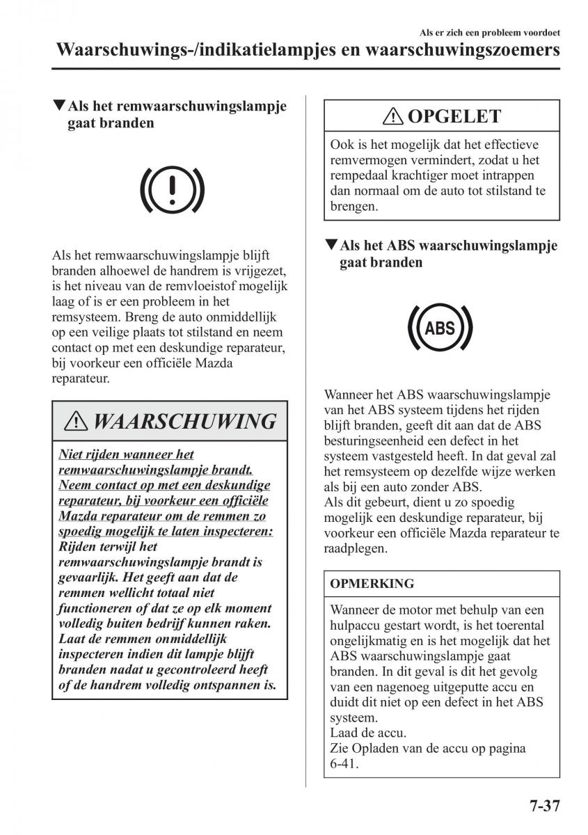 Mazda CX 5 handleiding / page 587