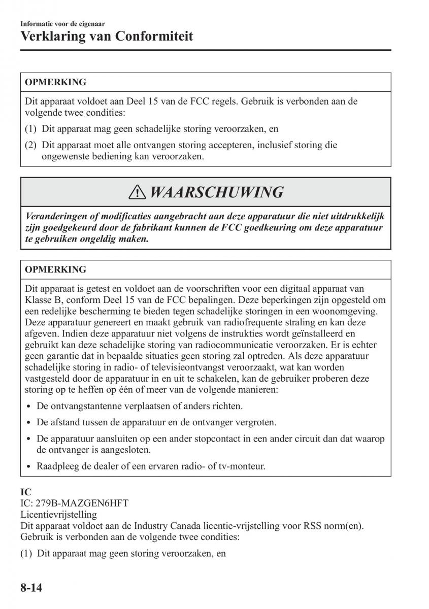 Mazda CX 5 handleiding / page 620