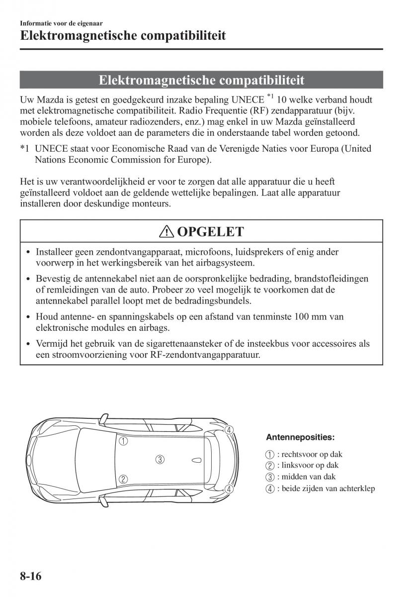 Mazda CX 5 handleiding / page 622