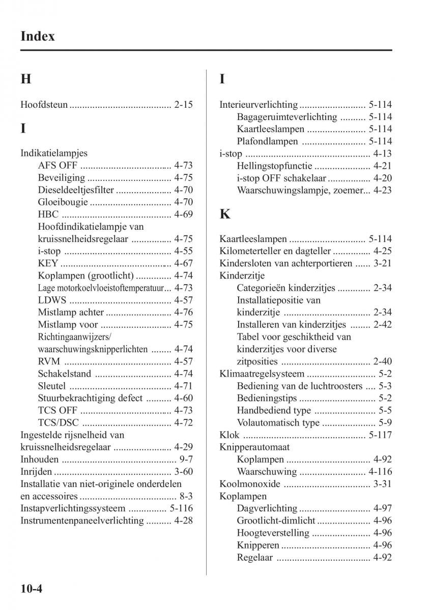 Mazda CX 5 handleiding / page 648