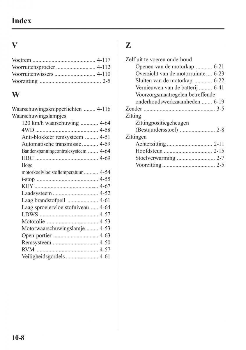 Mazda CX 5 handleiding / page 652