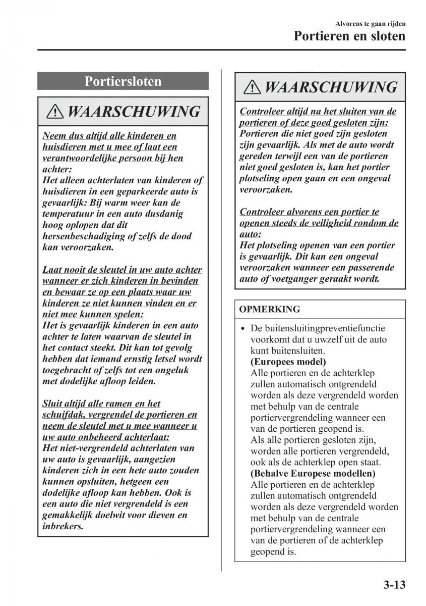 Mazda CX 5 handleiding / page 91