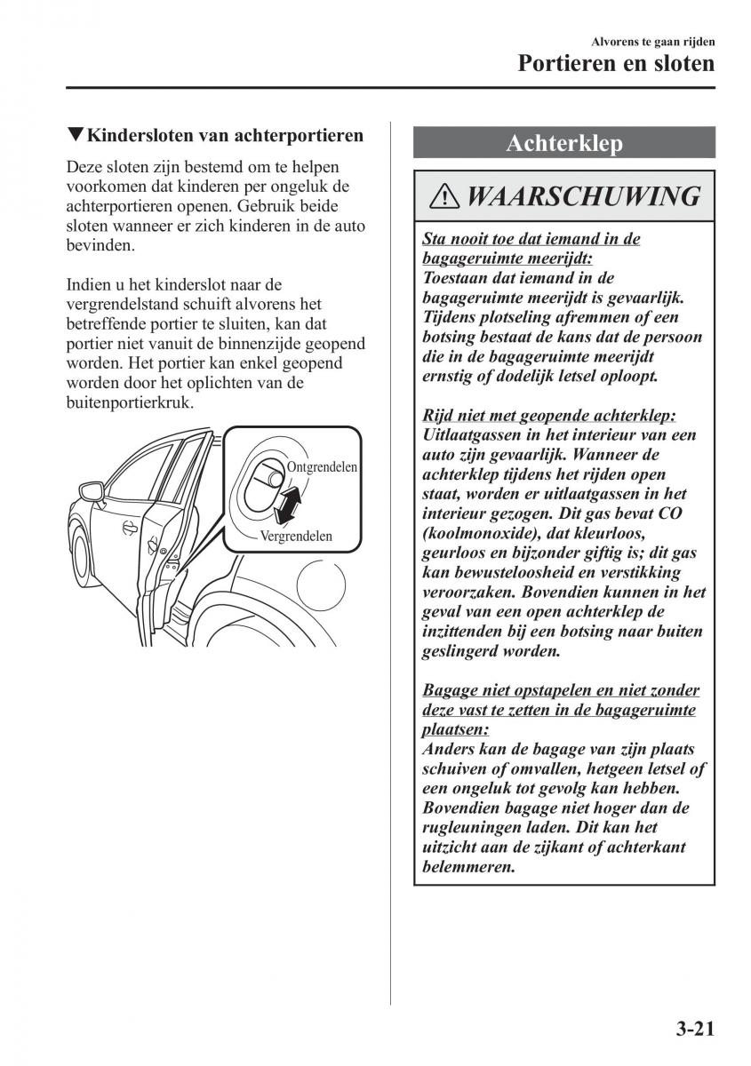 Mazda CX 5 handleiding / page 99