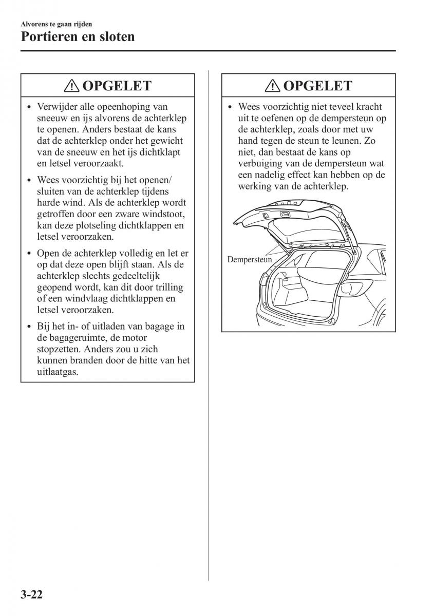 Mazda CX 5 handleiding / page 100