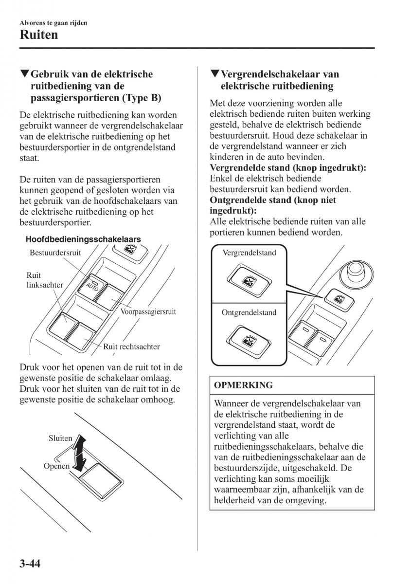 Mazda CX 5 handleiding / page 122