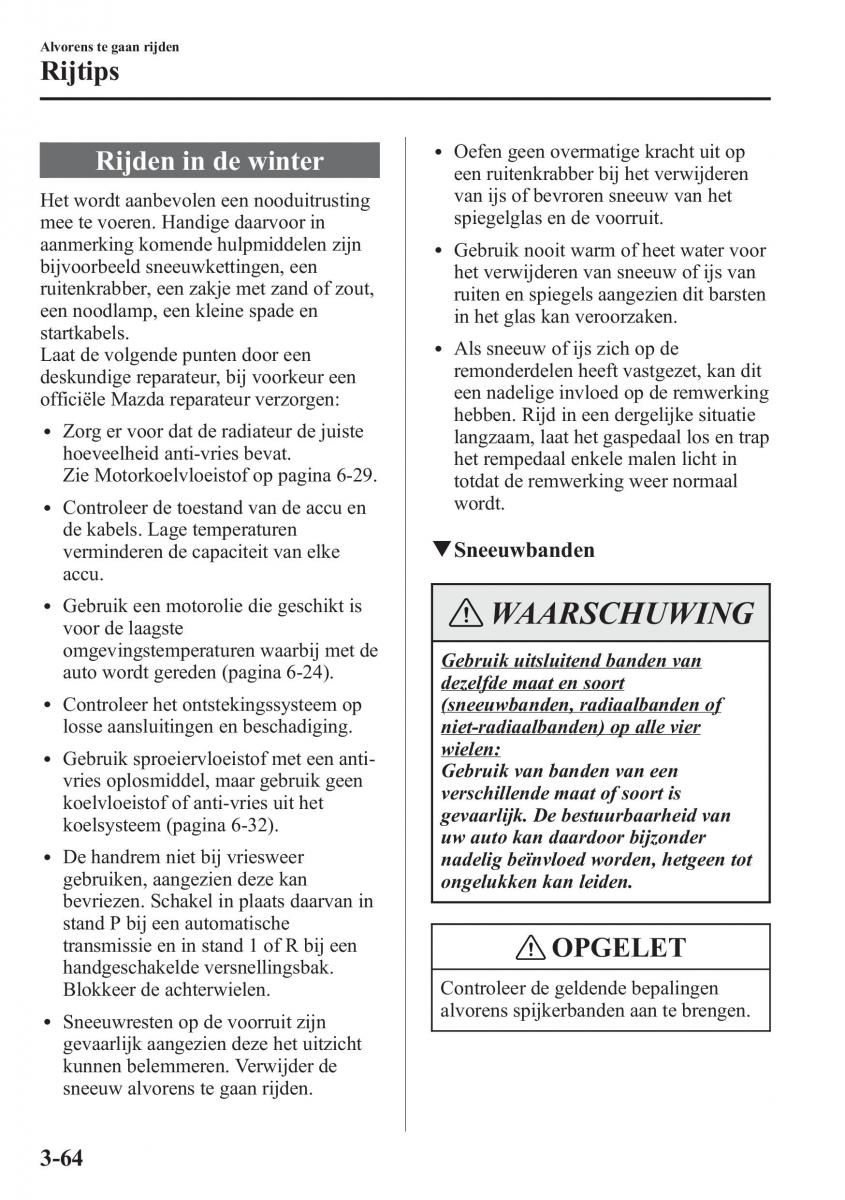 Mazda CX 5 handleiding / page 142