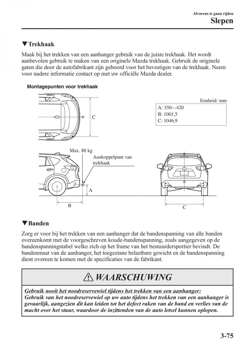 Mazda CX 5 handleiding / page 153