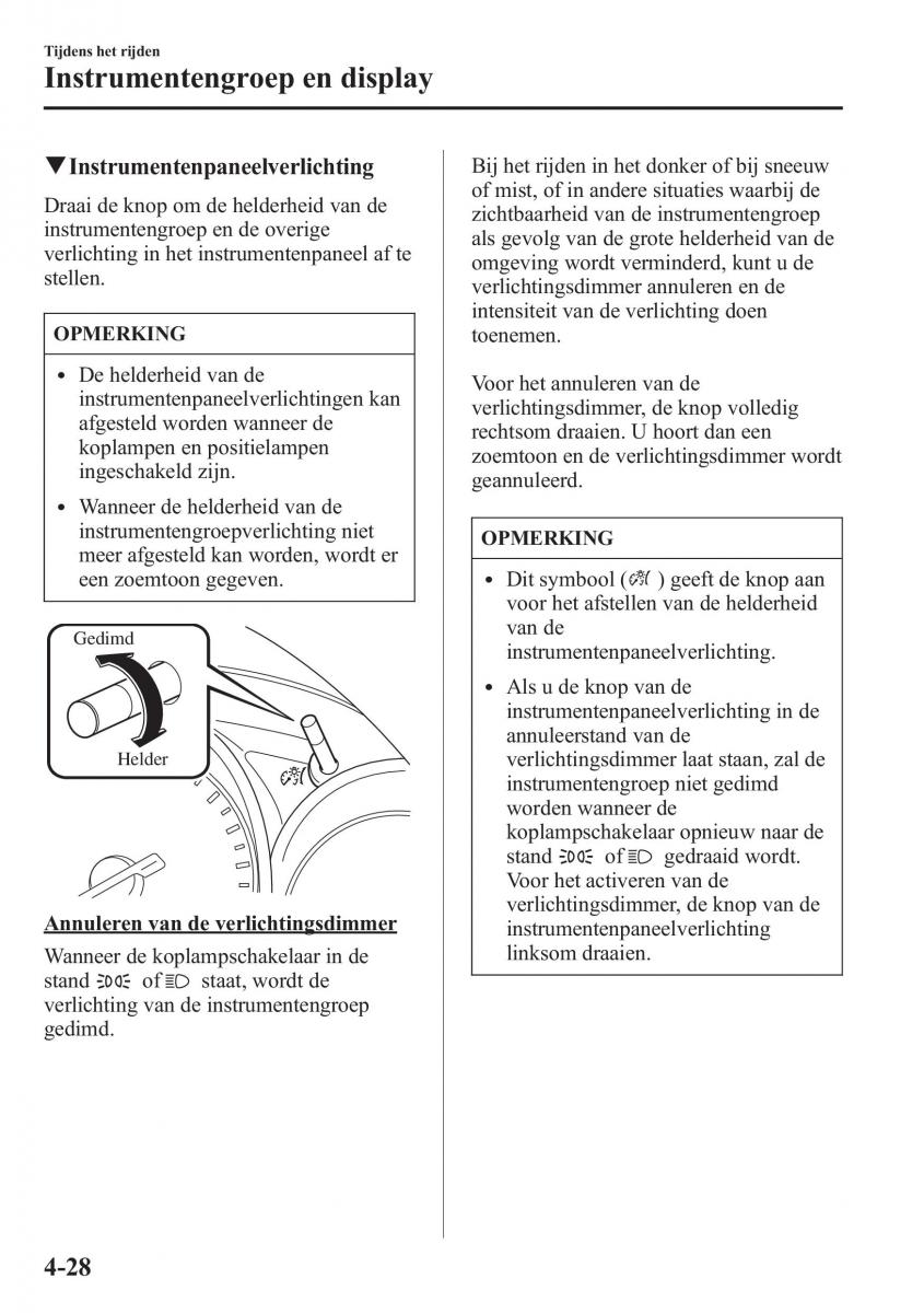 Mazda CX 5 handleiding / page 184