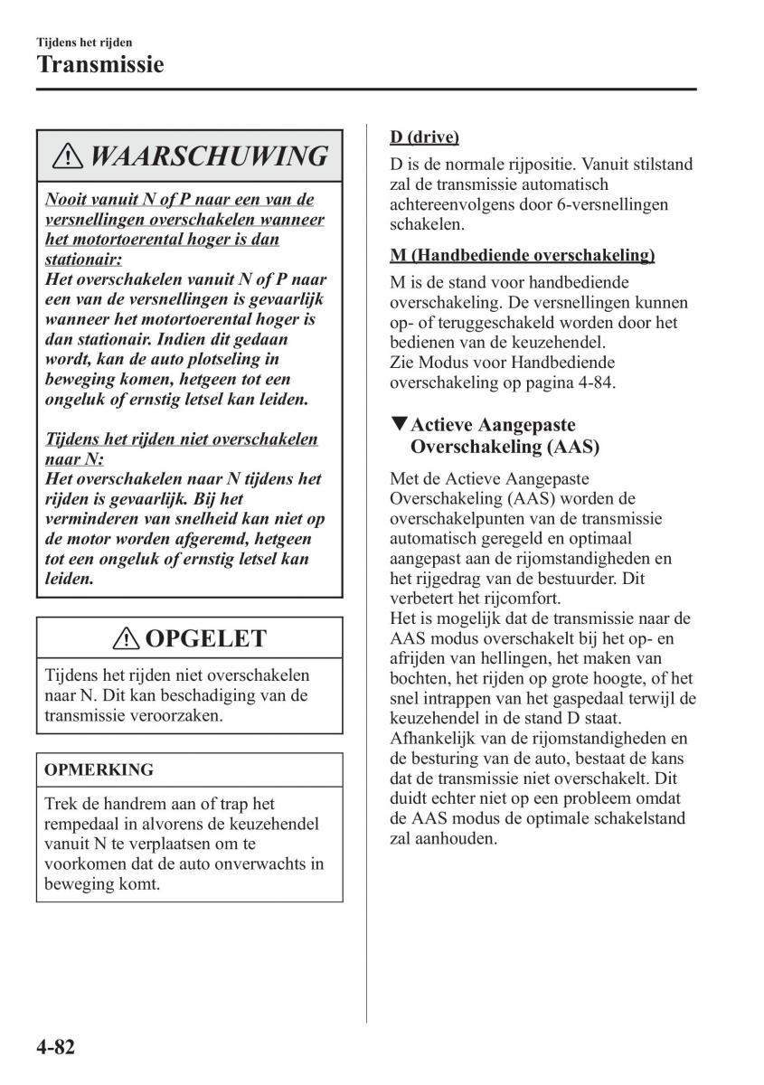 Mazda CX 5 handleiding / page 238