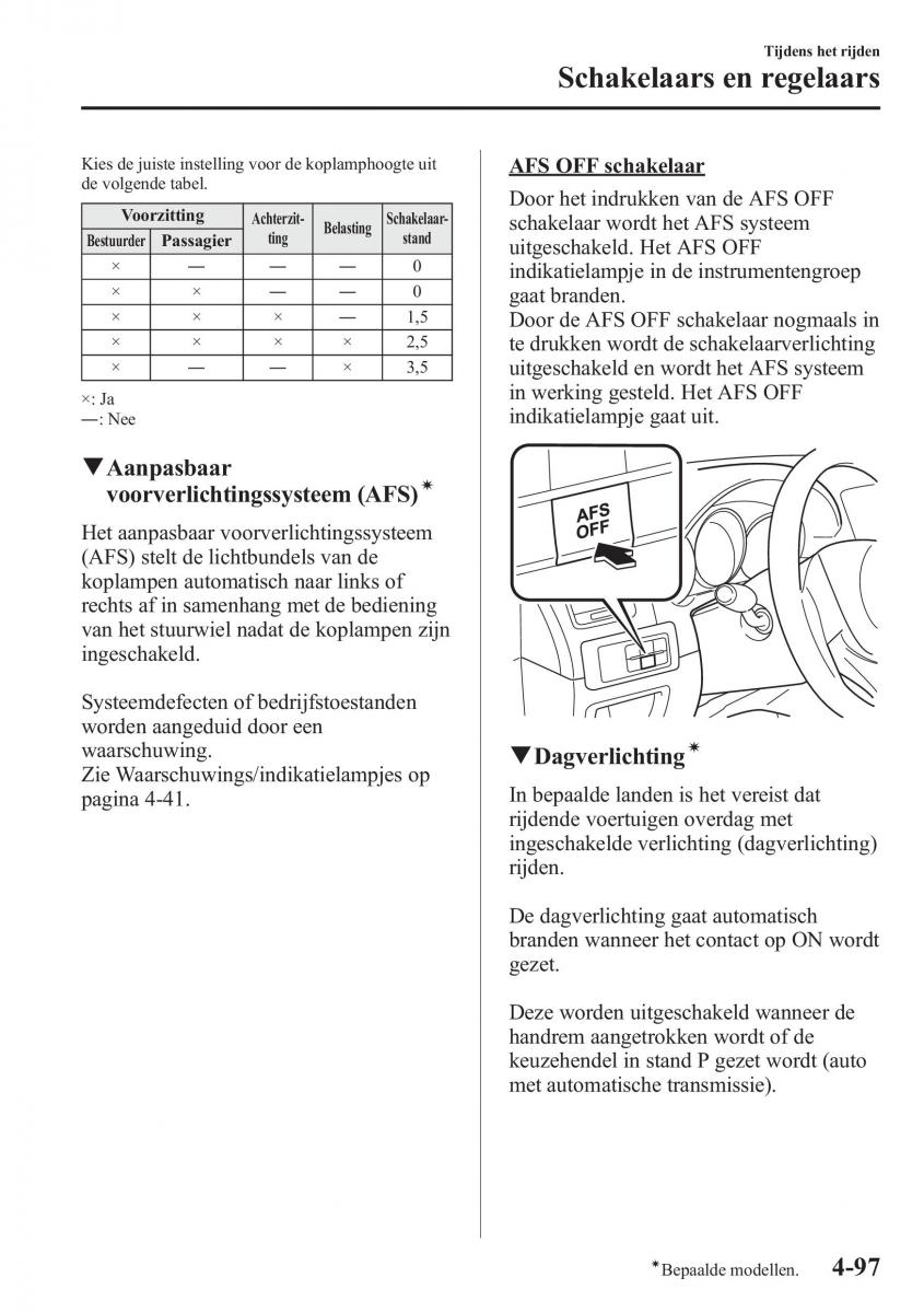 Mazda CX 5 handleiding / page 253