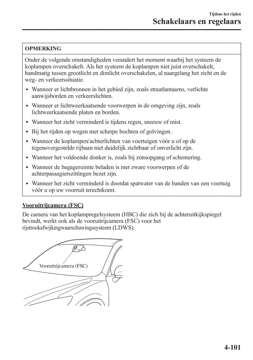 Mazda CX 5 handleiding / page 257