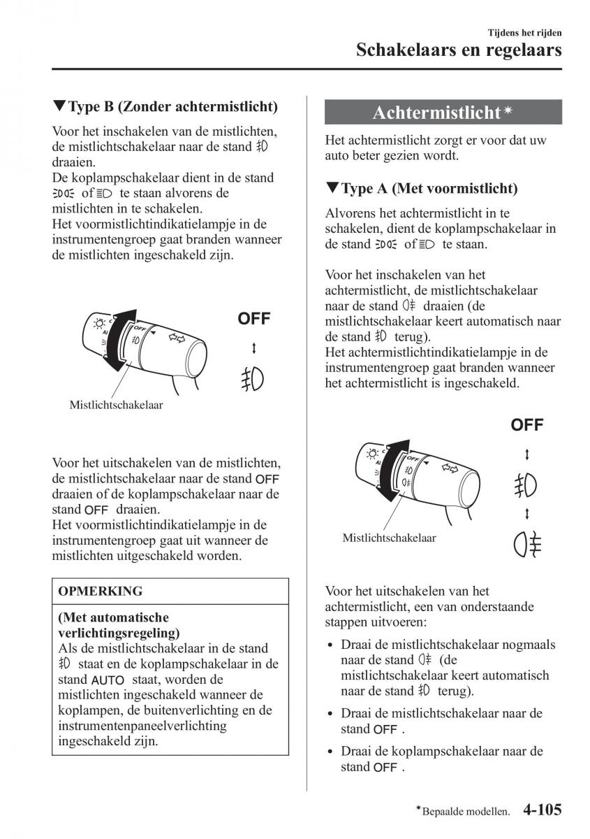 Mazda CX 5 handleiding / page 261