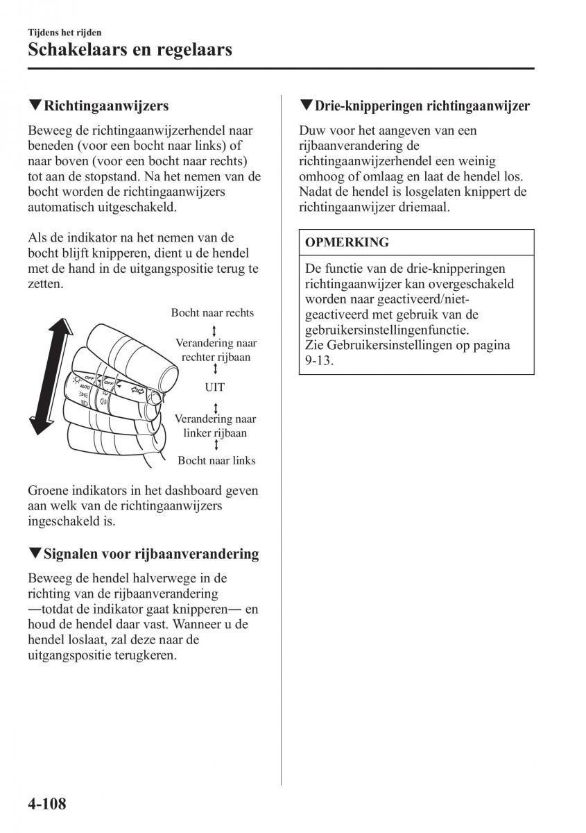 Mazda CX 5 handleiding / page 264