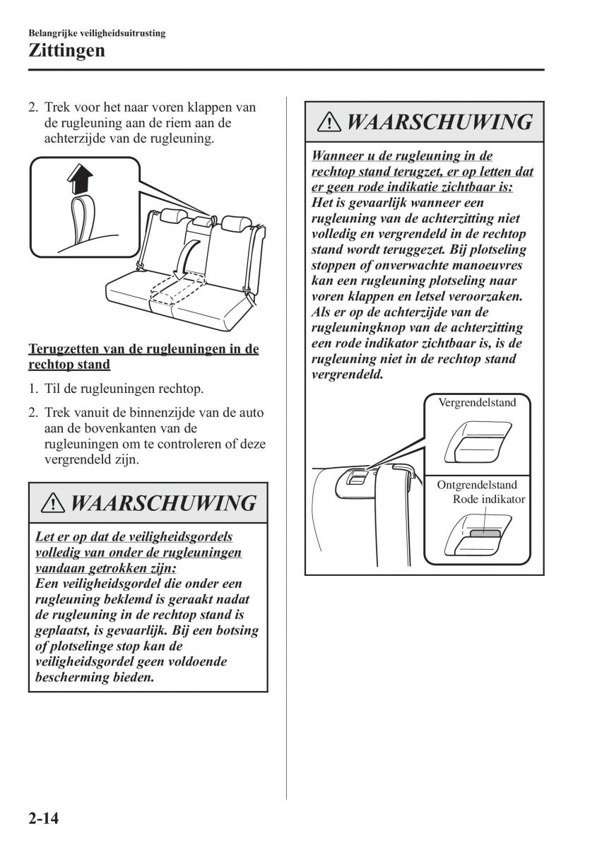 Mazda CX 5 handleiding / page 28