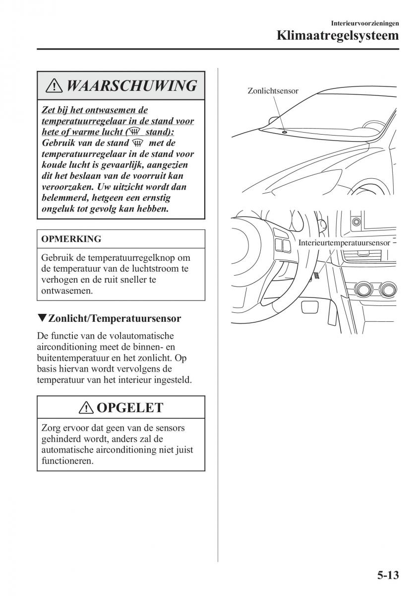 Mazda CX 5 handleiding / page 357