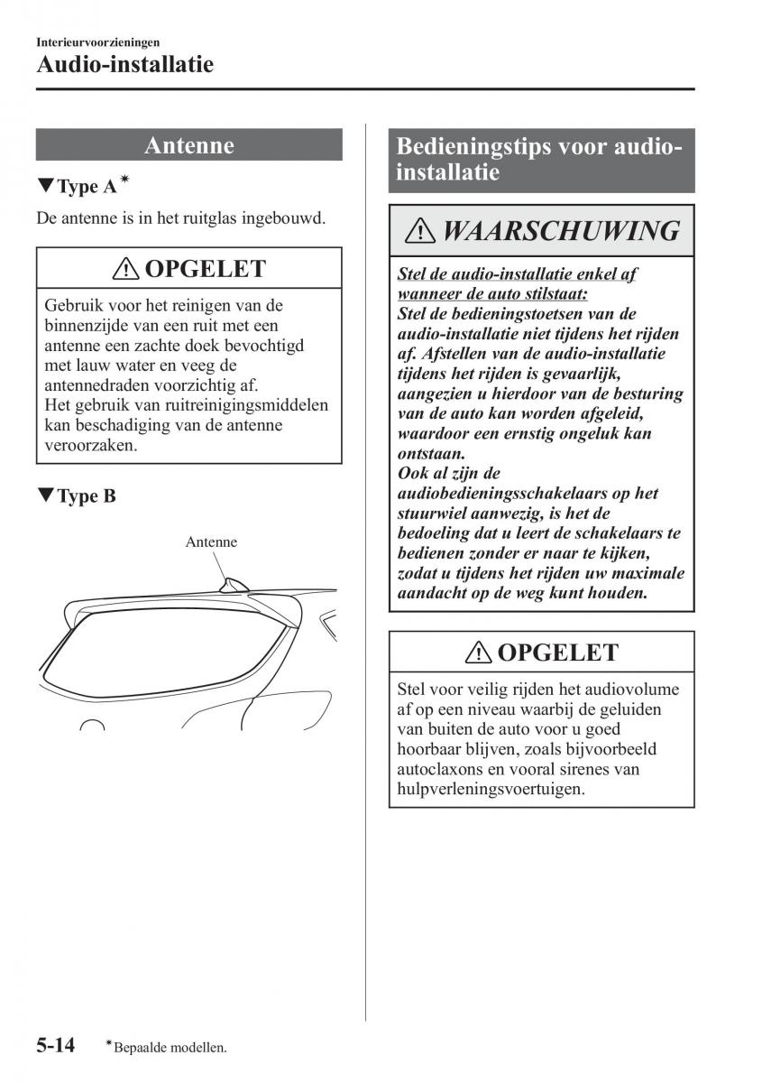 Mazda CX 5 handleiding / page 358