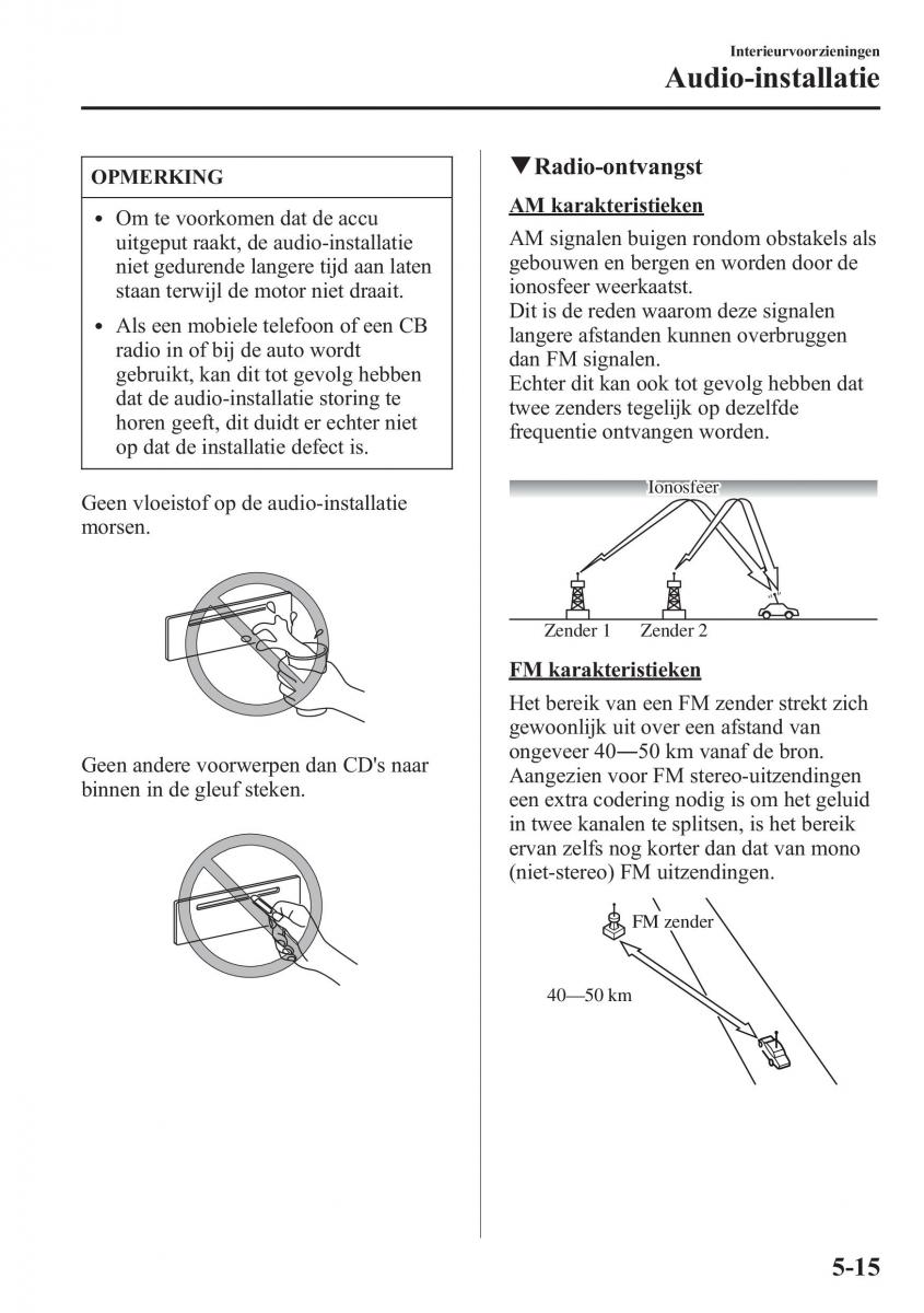 Mazda CX 5 handleiding / page 359