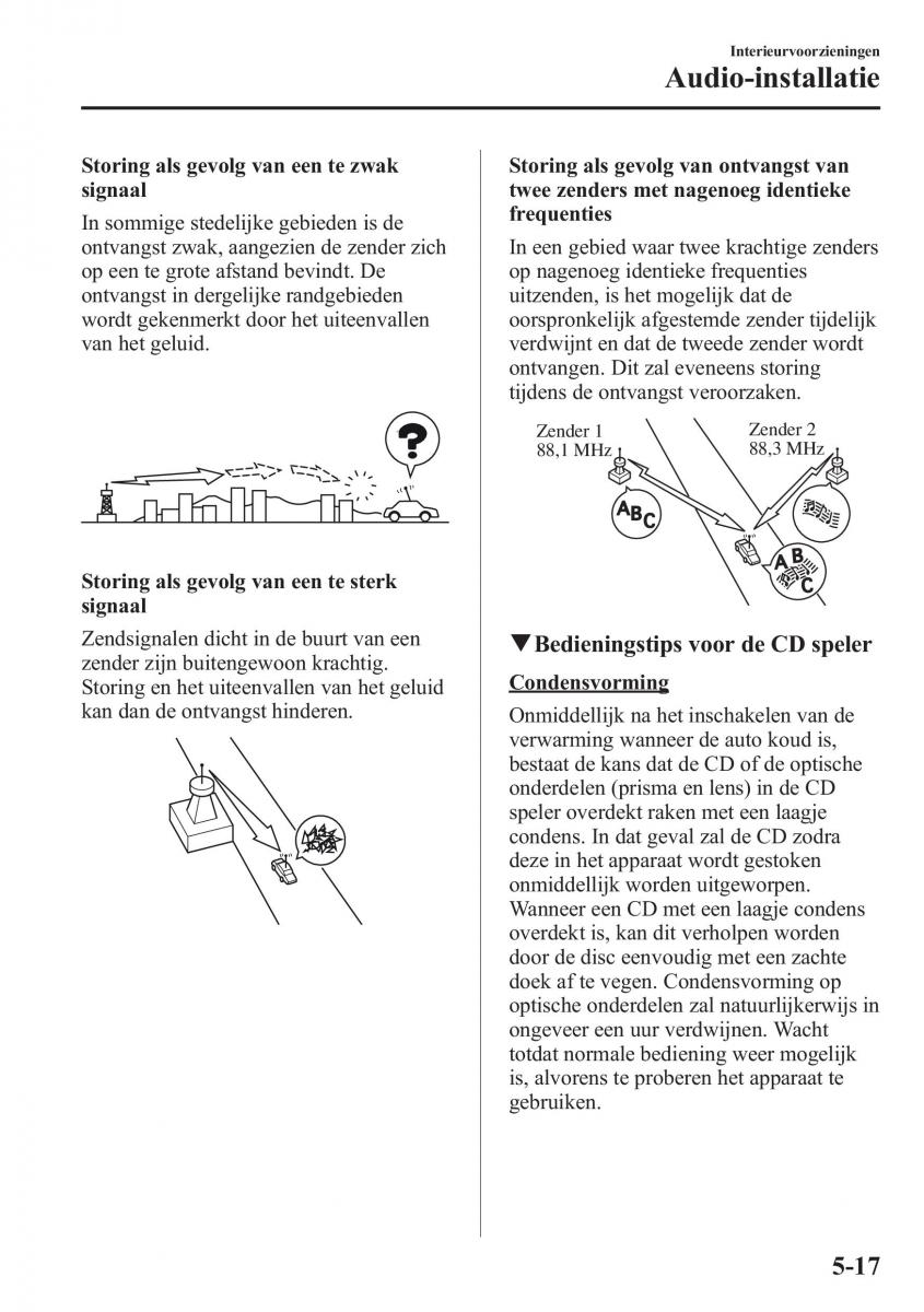 Mazda CX 5 handleiding / page 361