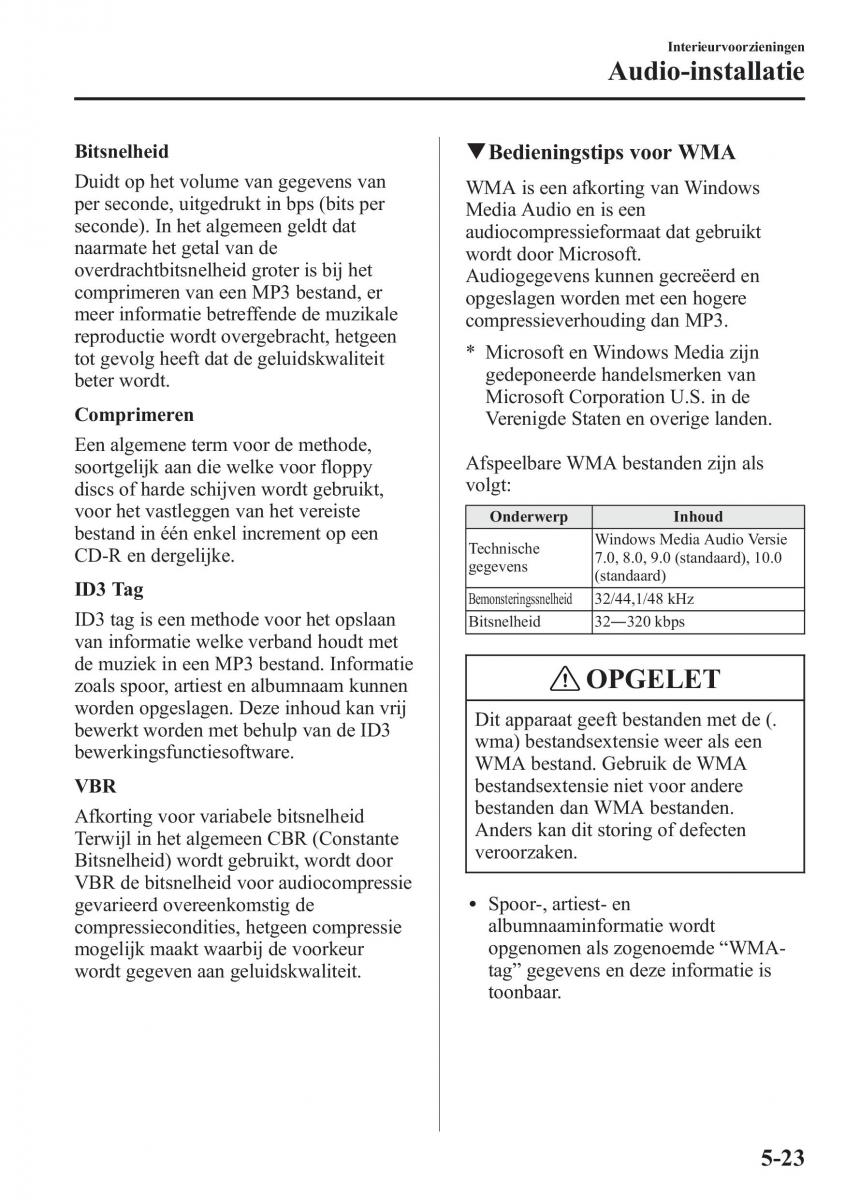 Mazda CX 5 handleiding / page 367