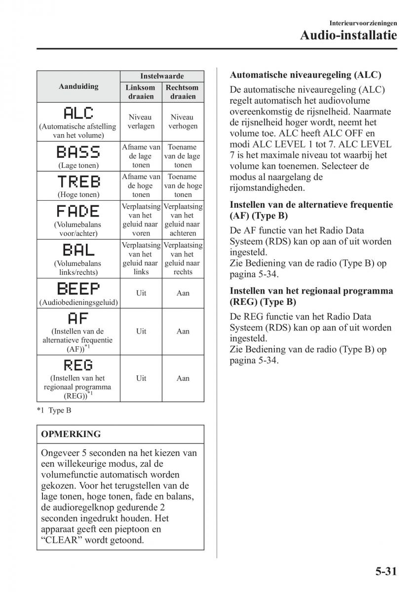 Mazda CX 5 handleiding / page 375