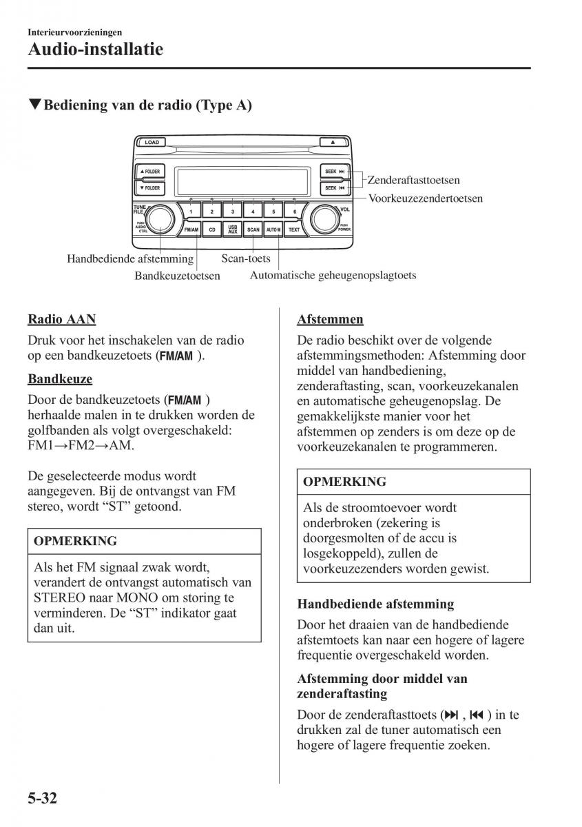 Mazda CX 5 handleiding / page 376