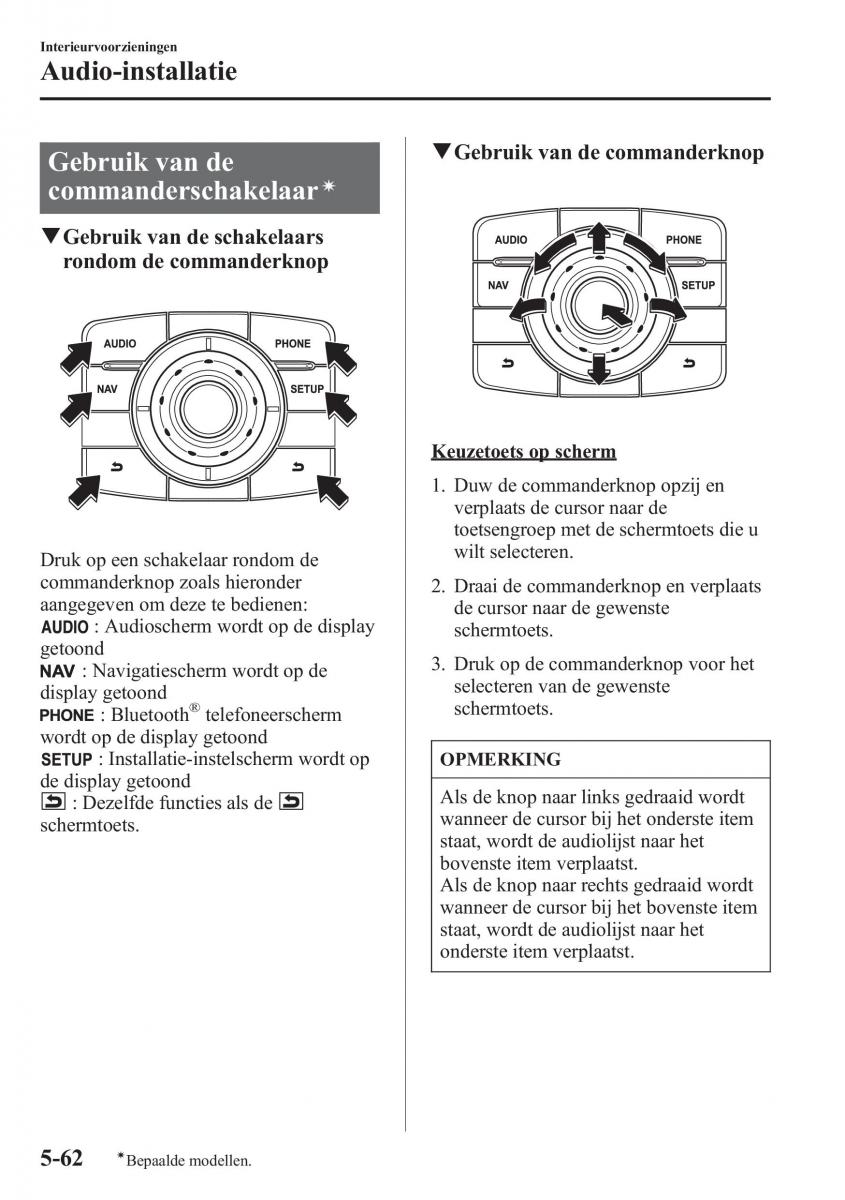 Mazda CX 5 handleiding / page 406