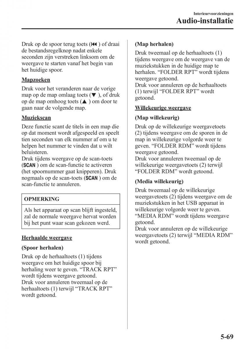 Mazda CX 5 handleiding / page 413