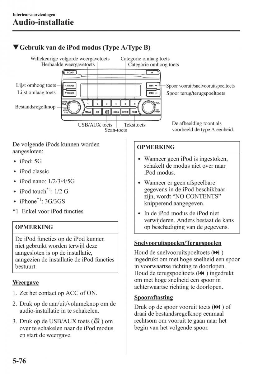 Mazda CX 5 handleiding / page 420