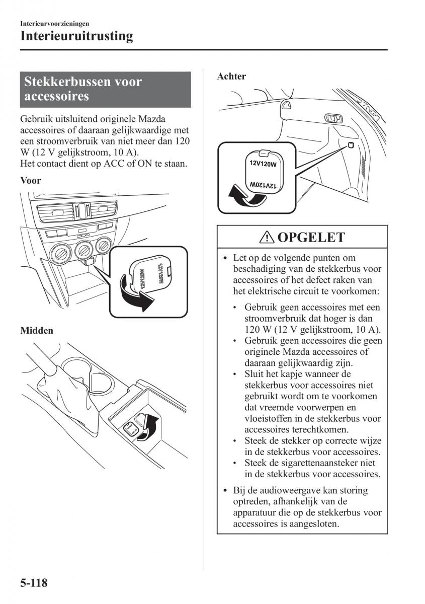 Mazda CX 5 handleiding / page 462