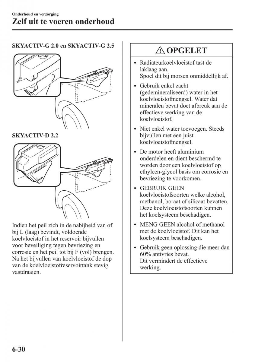 Mazda CX 5 handleiding / page 500