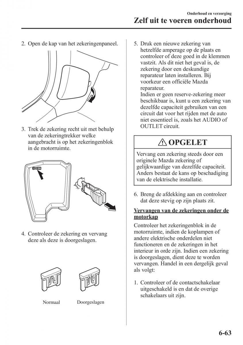 Mazda CX 5 handleiding / page 533