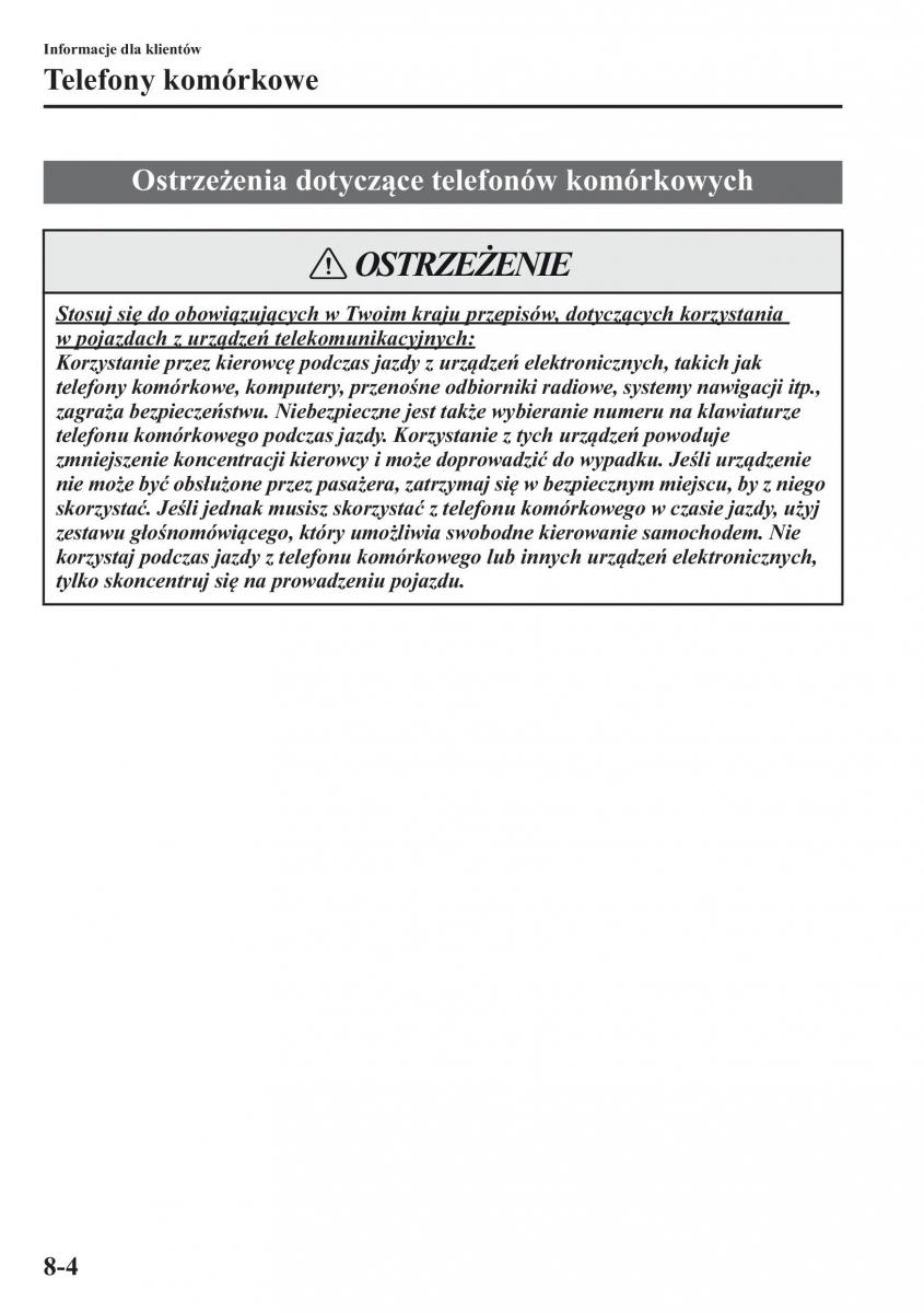 Mazda CX 5 instrukcja obslugi / page 551