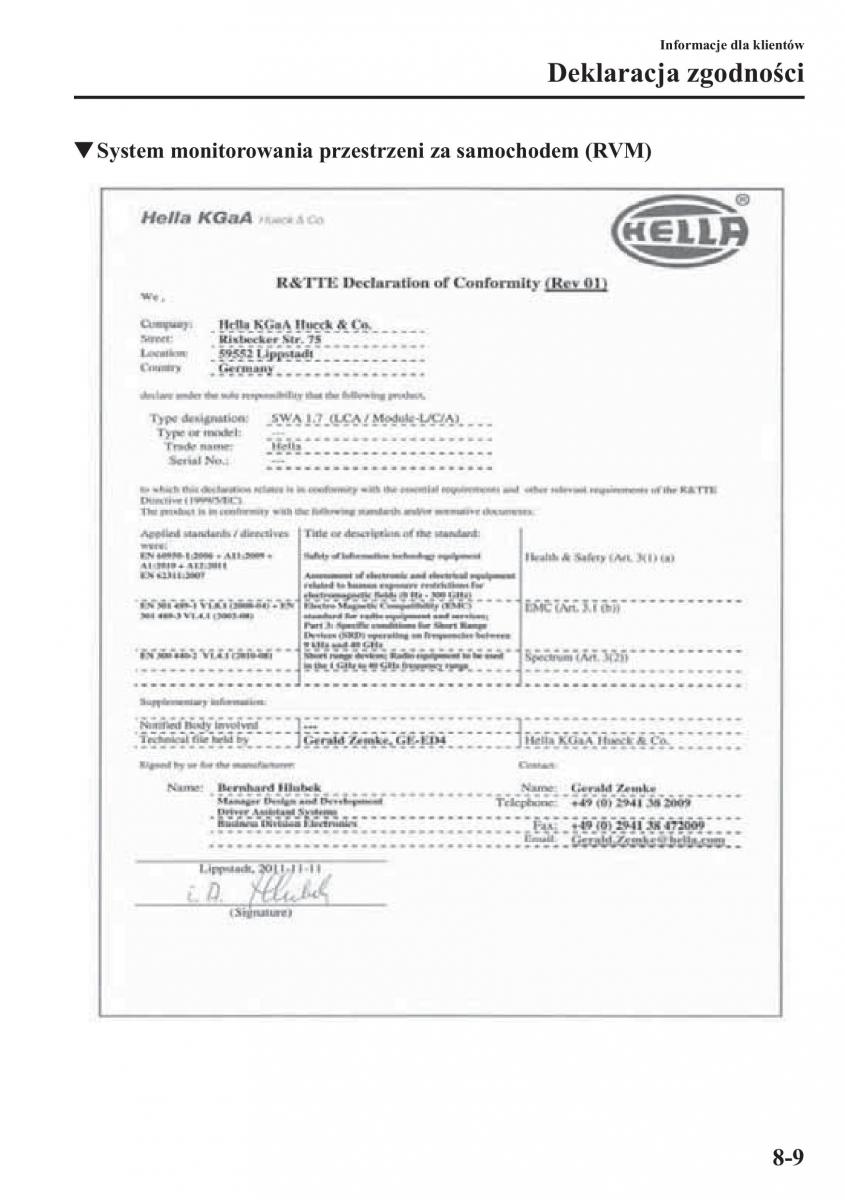 Mazda CX 5 instrukcja obslugi / page 556